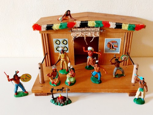 Ddr spielzeug indianerhütte - ddr,