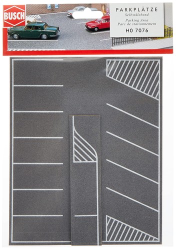 Busch 7076 parkplatz - 7076, h0