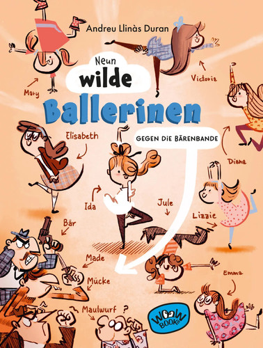 Neun wilde ballerinen - ballerinen, |