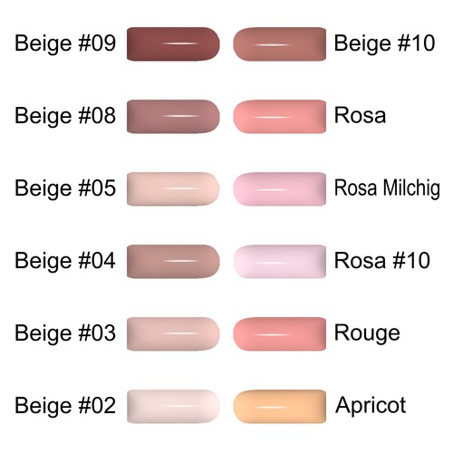 Nails camouflage gel - gel, make
