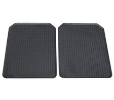 2x Gummi Fußmatten