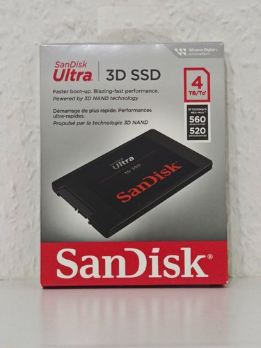 Sandisk ultra festplatte - 3d, 4