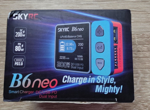 Skyrc b6neo smart charger 200w - skyrc,