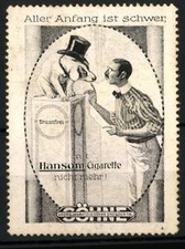 Reklamemarke dresden georg - reklamemarke,
