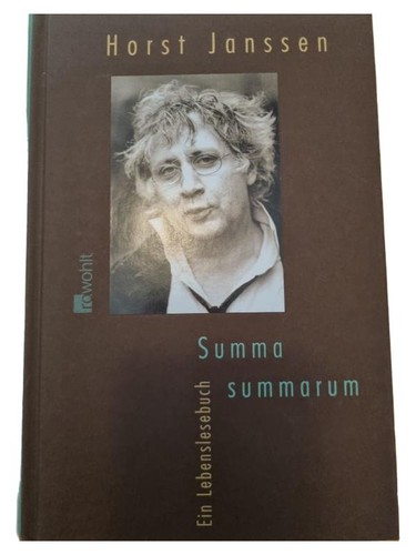 Horst janssen summa summarum - summa,