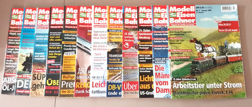 Modelleisenbahner magazin 2001 - modelleisenbahner,