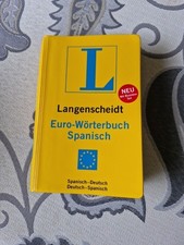 Langenscheidt Euro-Wörterbuch Spanisch: Spanisch-Deutsch... | Buch Sehr Gut 