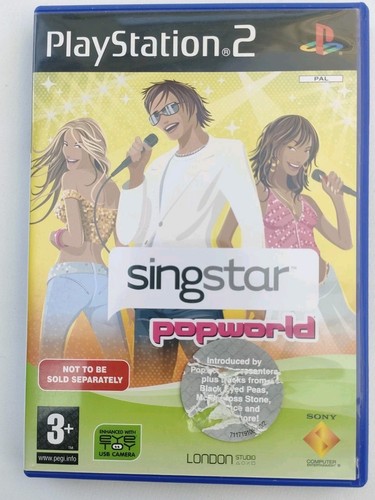 Singstar popworld ps2 - singstar,