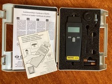 Handtachometer Drehzahlmesser Geschwindigkeit Digital Kunststoffkoffer  BEHA