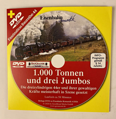 Dvd video eisenbahn - eisenbahn, romantik