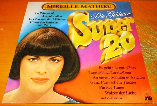 Langspielplatte mireille - langspielplatte,