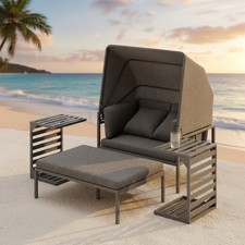 Gartenliege Aluminium