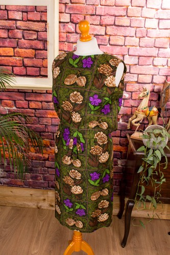 Vintage orig 50er kleid grün - orig,