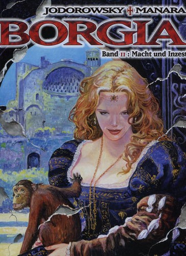 Borgia hardcover comic - borgia,
