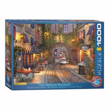 Eurographics Puzzle Französicher Gehweg von Dominic Davision, 1000 Teile 68x48cm