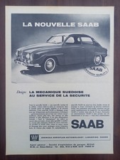 Saab V4, la nouvelle, Werbung advert pubblicità Reklame, 1964