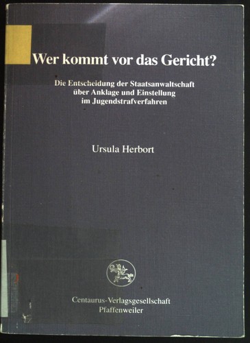 Wer kommt vor das - , gericht?