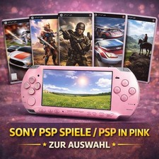 Sony PSP Spiele /PSP in Pink