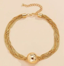 18K vergoldet Zara Chunky Seil