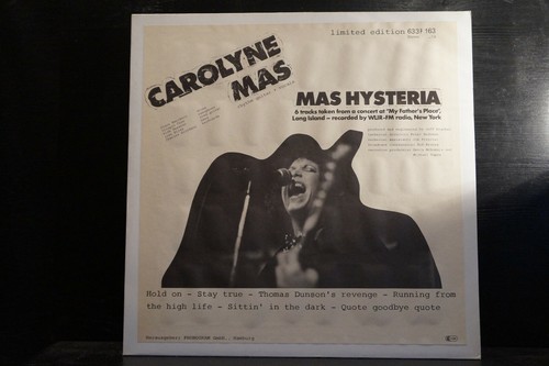Carolyne mas hysteria - -,