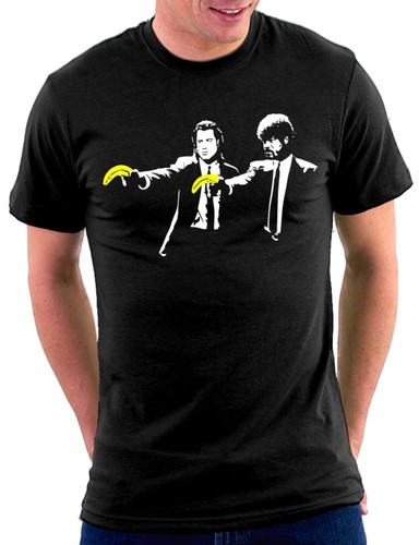 Banksy pulp fiction - fiction, bananas