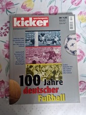 Kicker Sportmagazin Sonderheft 11/1999 100 Jahre deutscher Fußball Nationalelf 