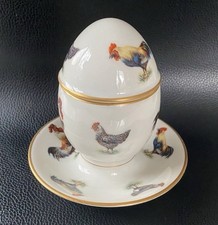 Jugendstil Porzellan Osterei