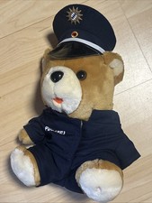Teddybär mit Polizei-Uniform