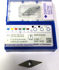 2x SUMITOMO CBN Wendeplatten