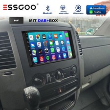 Android 15 Carplay Autoradio GPS Für Mercedes Sprinter W906 907 VW Crafter +DAB