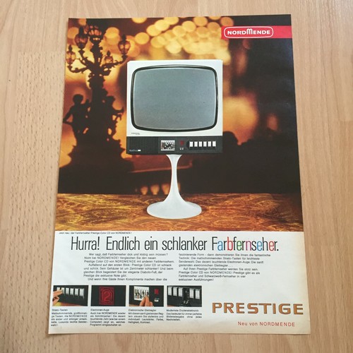 Original reklame werbung - werbung, 1969