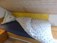 Bettwäscheset 4-teilig Landhaus-Stil  100% Baumwolle