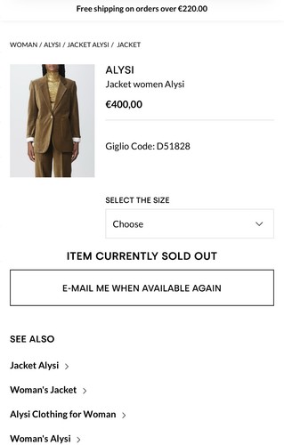 Alysi damen jacket - alysi, gr.