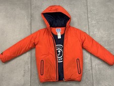 Leuchtend orange Jacke von Jacadi - warm, stylisch & top erhalten