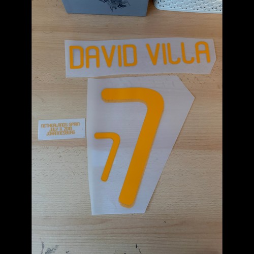 Spanien 2010 namensdruck - wm,