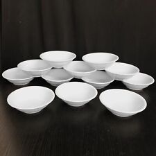 12 Stück Beilagen Schale Seltmann Weiden Dessertschale Schälchen Weiß B-Ware