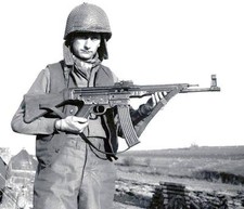 WWII Photo US Soldier with