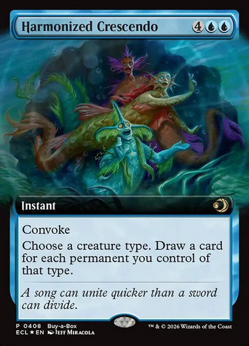 Magic mtg harmonized - harmonized, crescendo