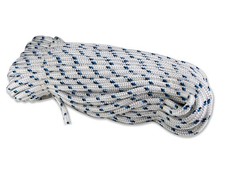 30 Meter geflochtene Ankerleine Ø 8 mm Tau Festmacher Ankerseil Polyester Leine