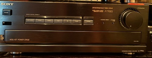 Sony integrated stereo - sony,