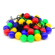 Lichterkette 40 LED bunt