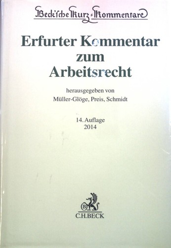 Erfurter kommentar zum - erfurter,