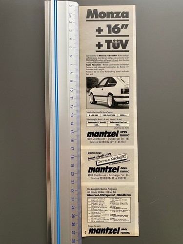 Mantzel opel monza - mantzel, tuning
