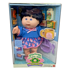 Mattel Cabbage Patch Kids Puppe Fütter mich Baby 1990 First Edition CPK 20658