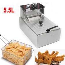2500W Profi Friteuse Edelstahl