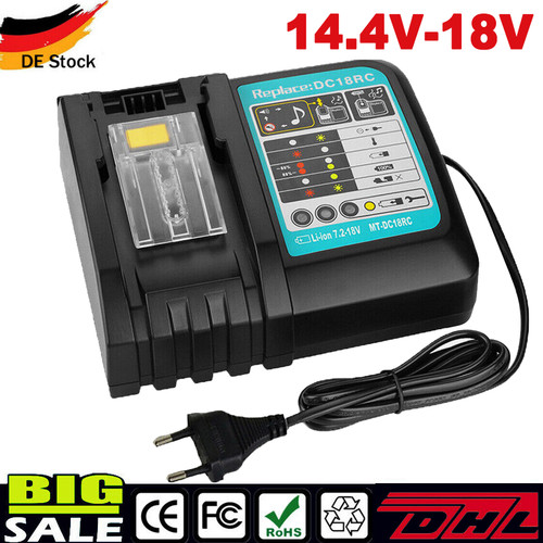 Dc18rc ladegerät für makita - dc18rc,