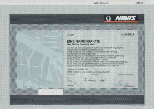 Navis schiffahrt 1995 hamburg - navis,
