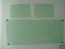 MOTORRAD AUFKLEBER GUZZI