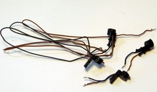 Ersatzteile: 4 Stück H0 Dampflok-Laternen mit LED