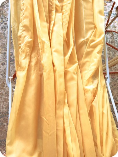 Voile querbehang - ,
